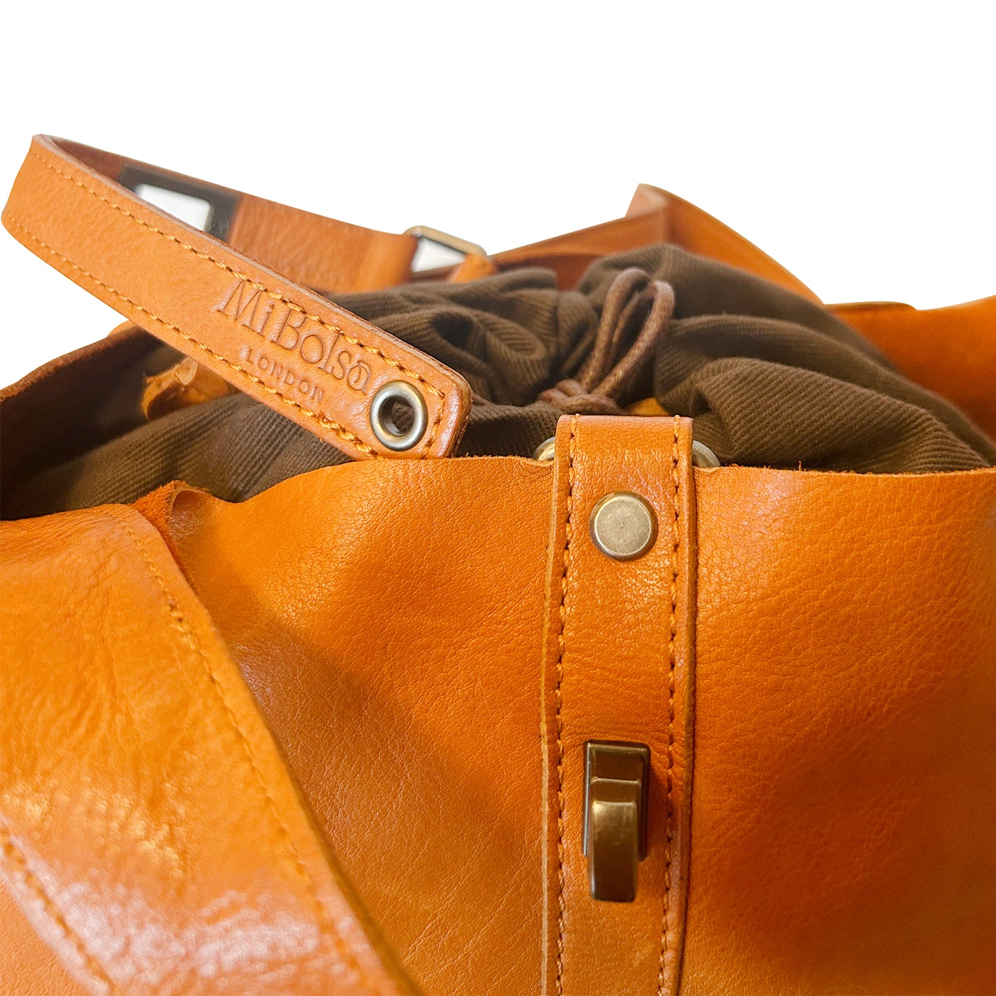 Genuine Vegetable Tanned Leather Yara Tote Bag