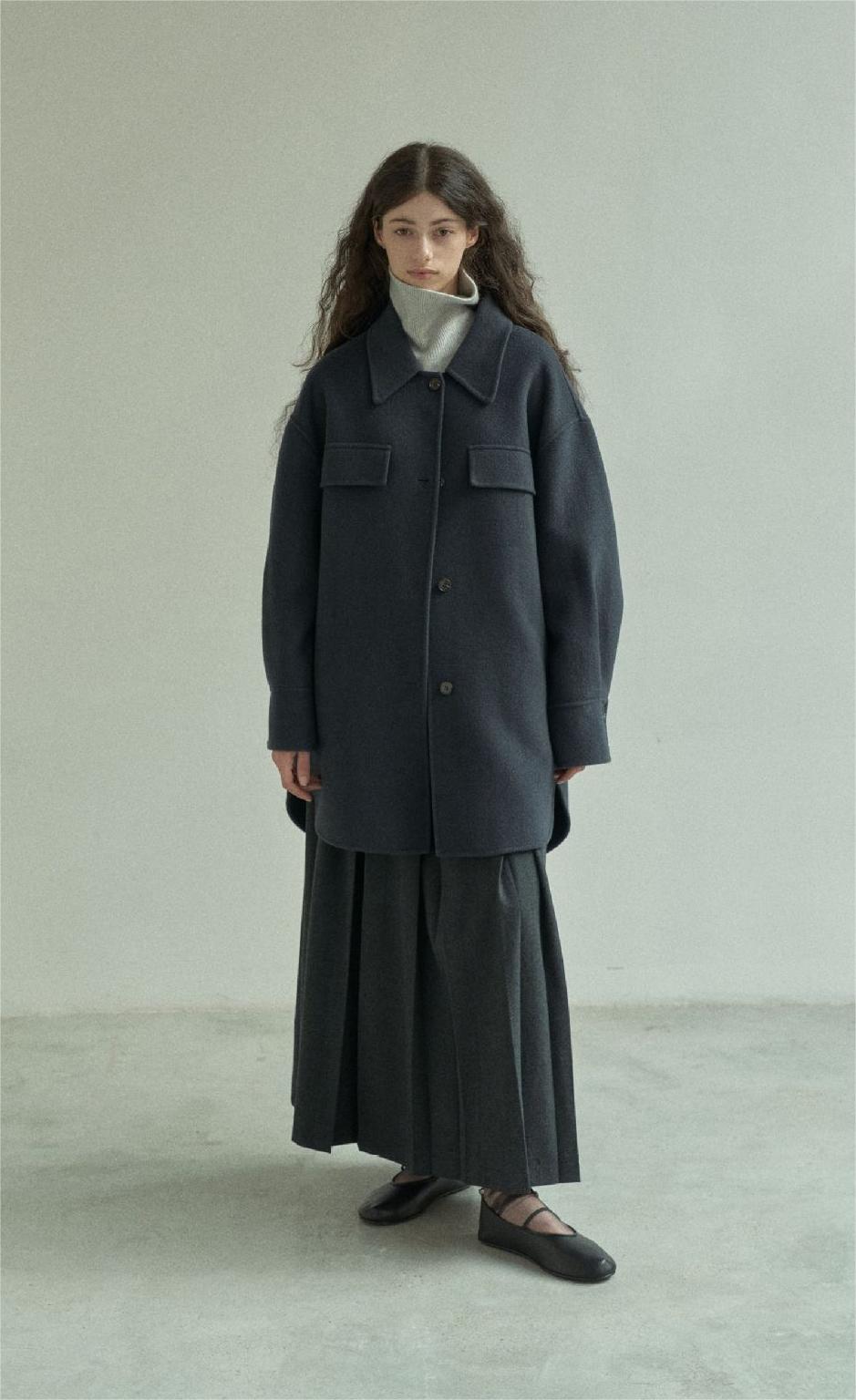 Handmade Lamb Wool Sofía Overcoat