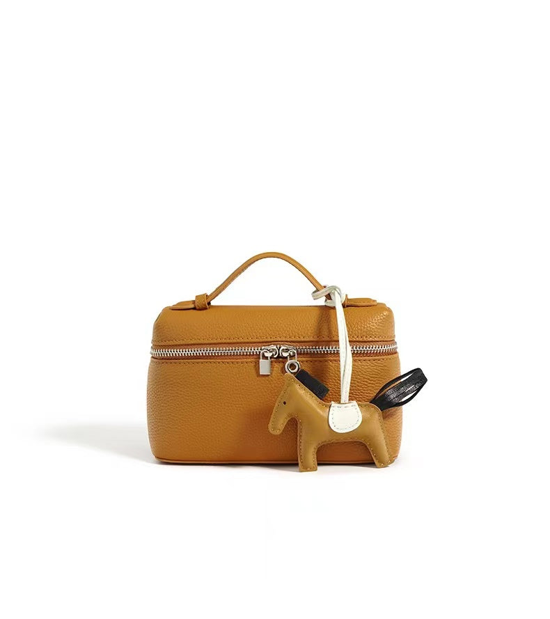 First Layer Cowhide Doris Tote Bag