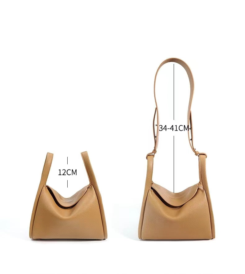 First Layer Cowhide Idony Tote Bag