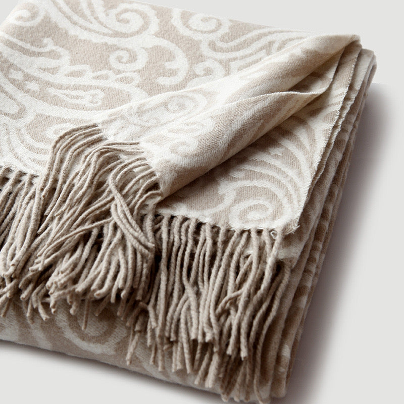100% Lamb Wool Hazel Blanket