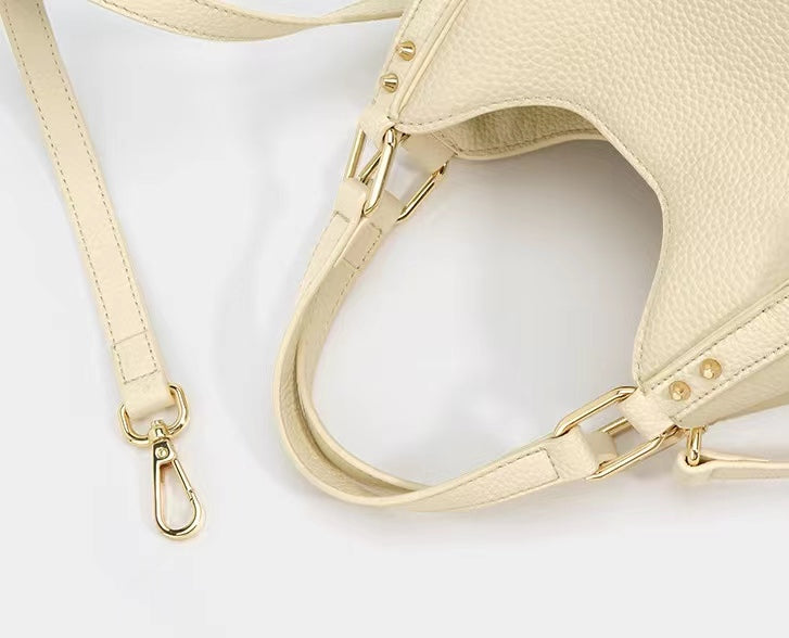 First Layer Cowhide Cora Tote/Shoulder Bag