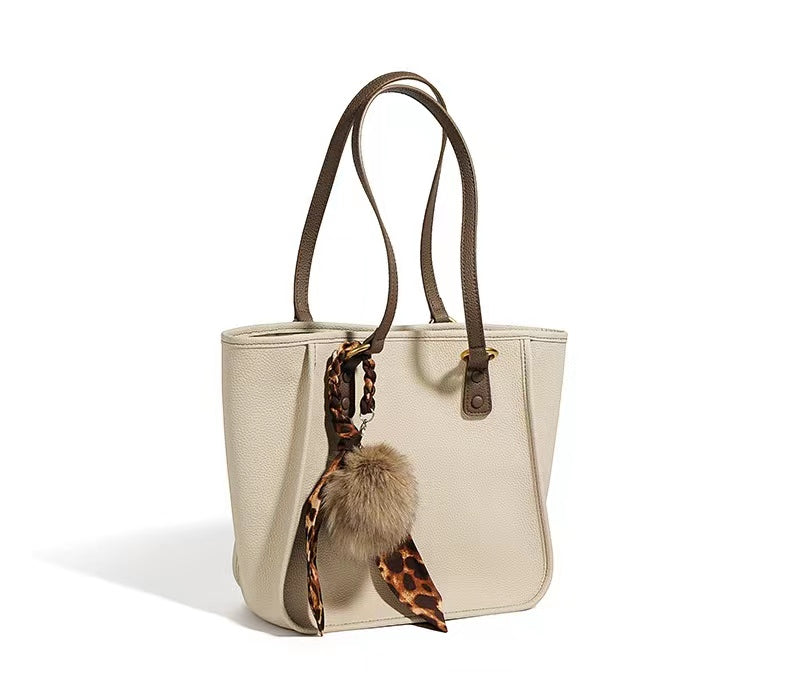 First Layer Cowhide Londyn Shoulder Bag