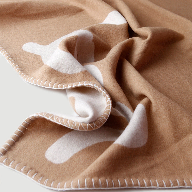 100% Lamb Wool Love Blanket
