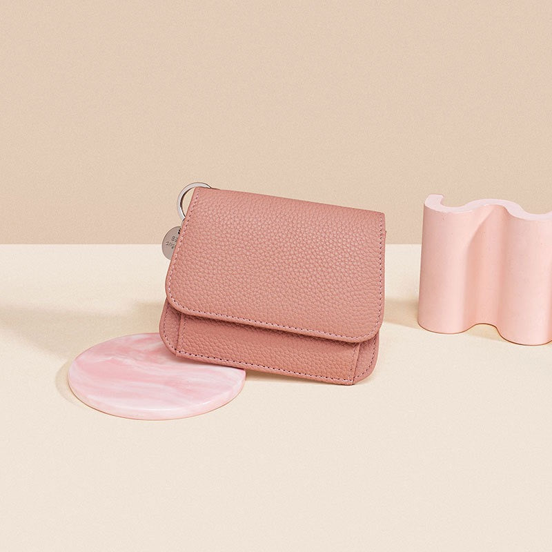 First Layer Cowhide Canace Card/Hand Bag