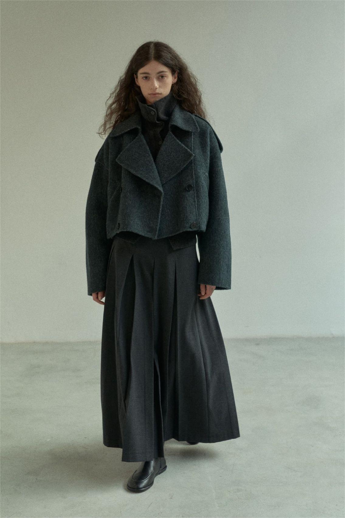 Handmade Lamb Wool Isabella Overcoat