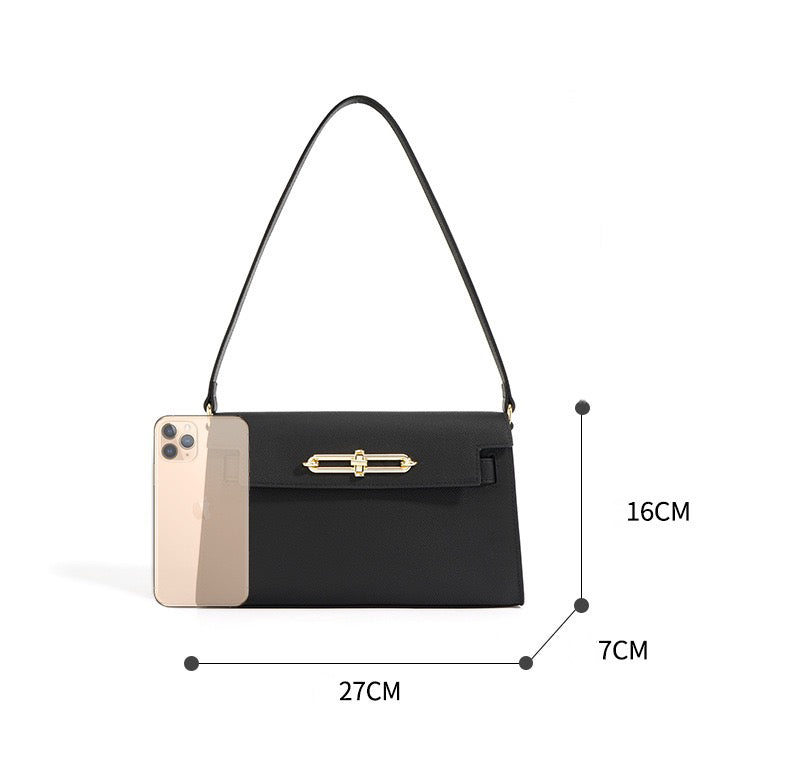 First Layer Cowhide Calypso Shoulder/Crossbody Bag