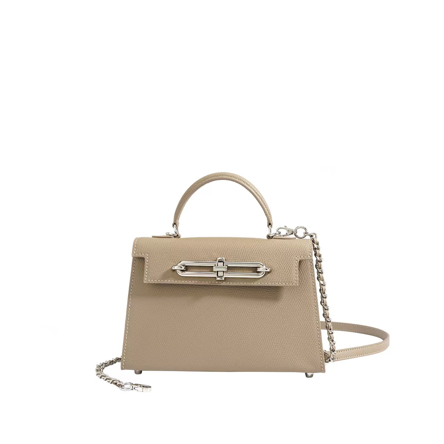 First Layer Cowhide Calypso Midi Tote Bag
