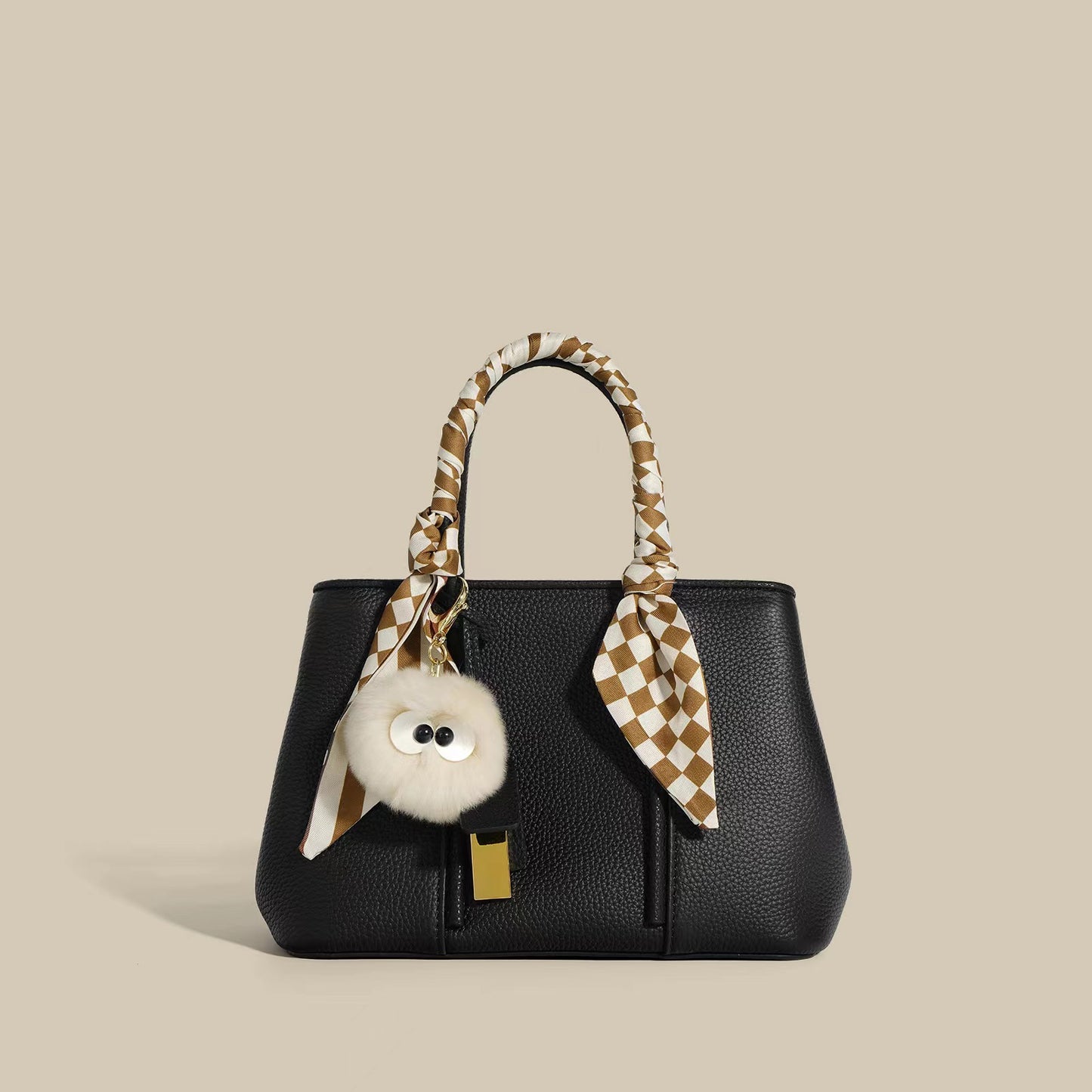 First Layer Cowhide Moina Shoulder/Tote Bag