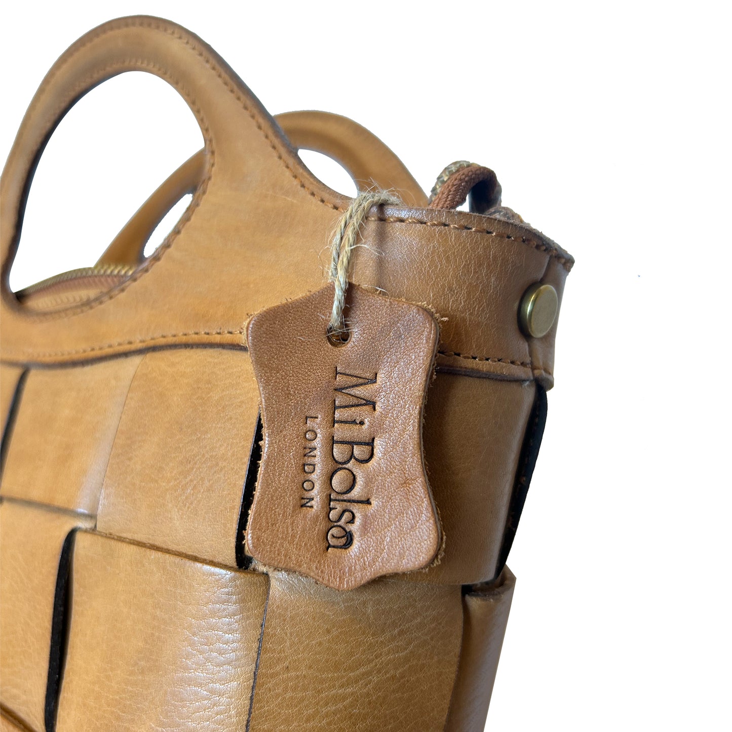 Genuine Vegetable Tanned Leather Anya Tote/Shoulder/Crossbody Bag