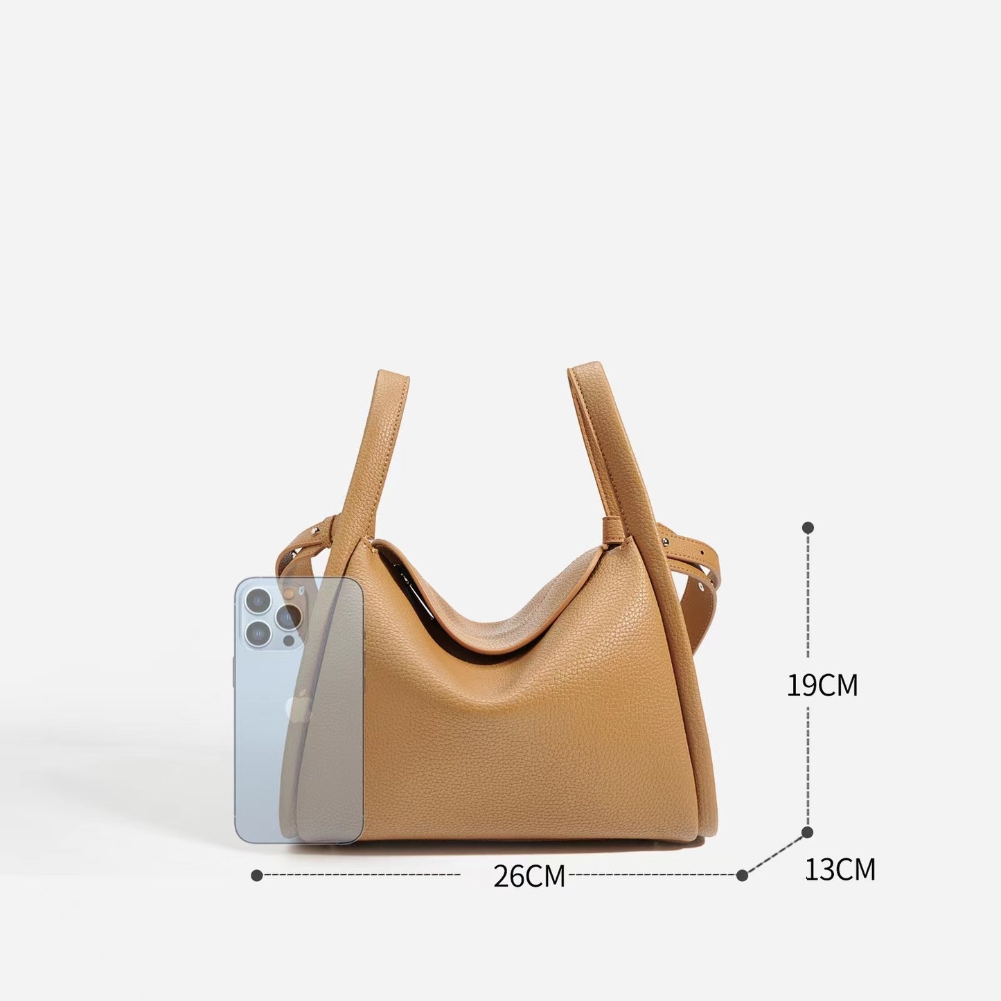 First Layer Cowhide Idony Tote Bag