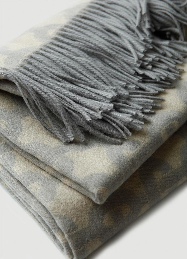 100% Lamb Wool Coral Blanket