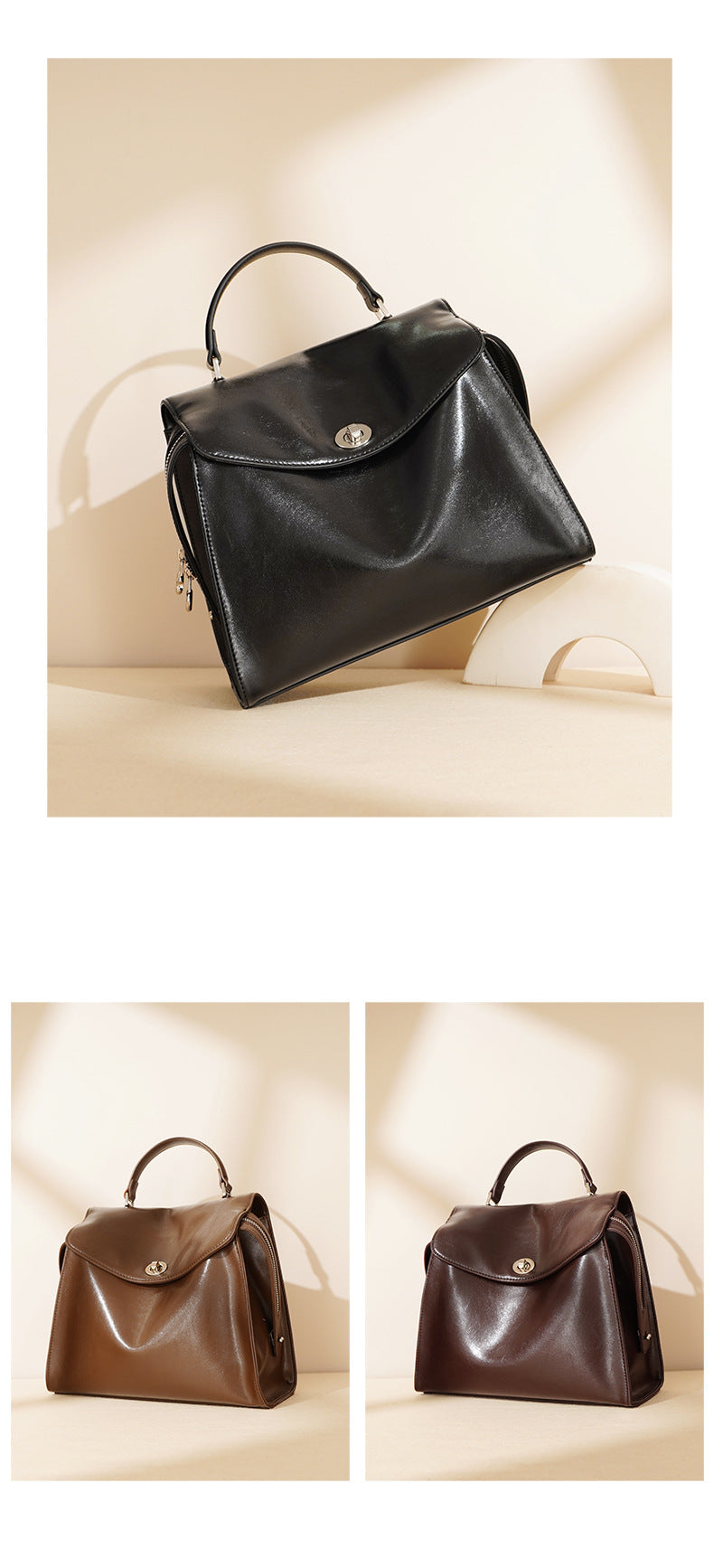 Backpack/Shoulder - Burgundy