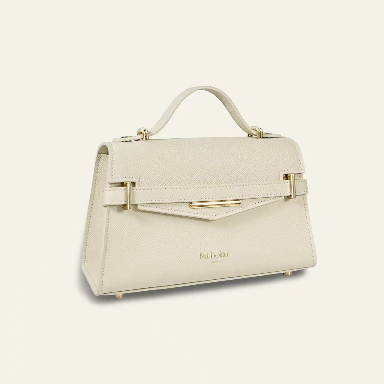 "Mi" Top Handle -Light Amber