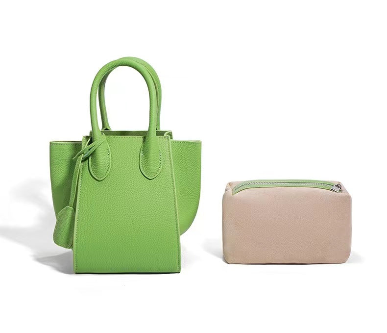 First Layer Cowhide Glora Shoulder/Tote Bag