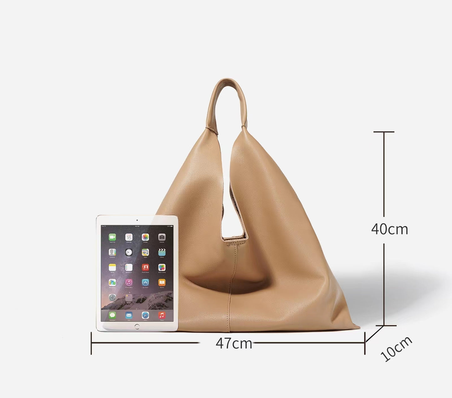 First Layer Cowhide Anjea Tote Bag