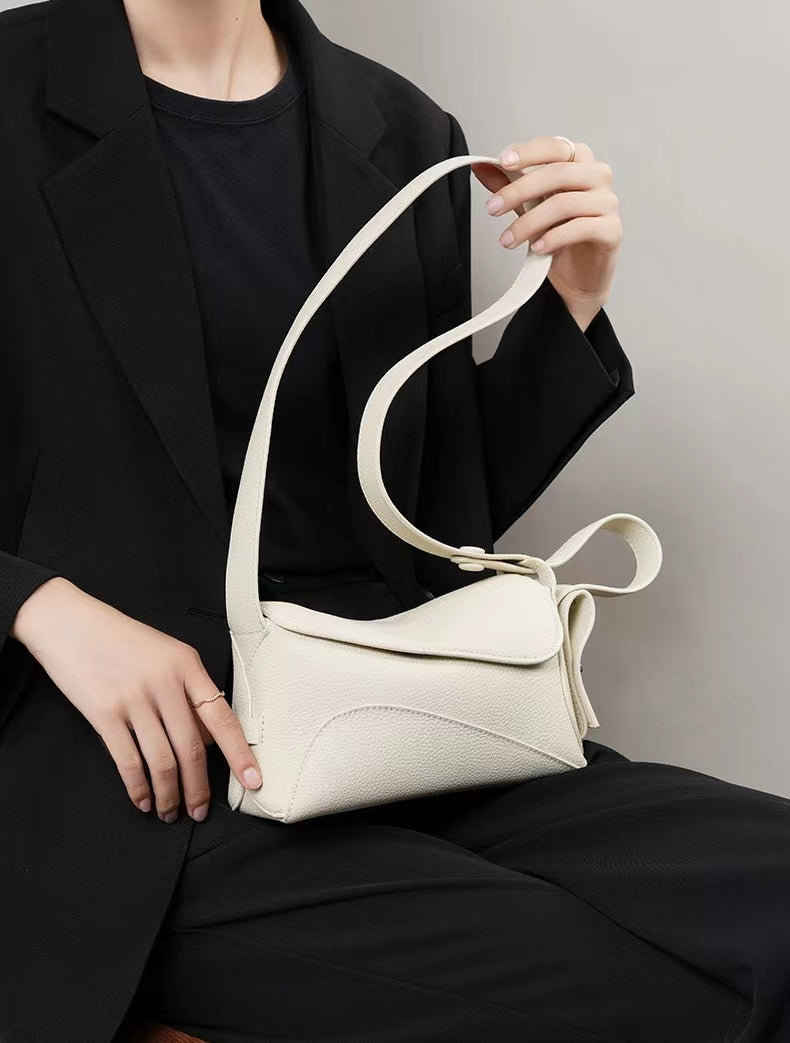 First Layer Cowhide Beryl Shoulder/Crossbody Bag