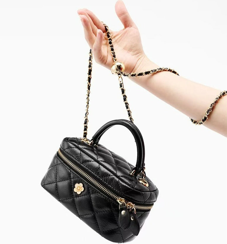 First Layer Cowhide Ula Crossbody/Tote Bag