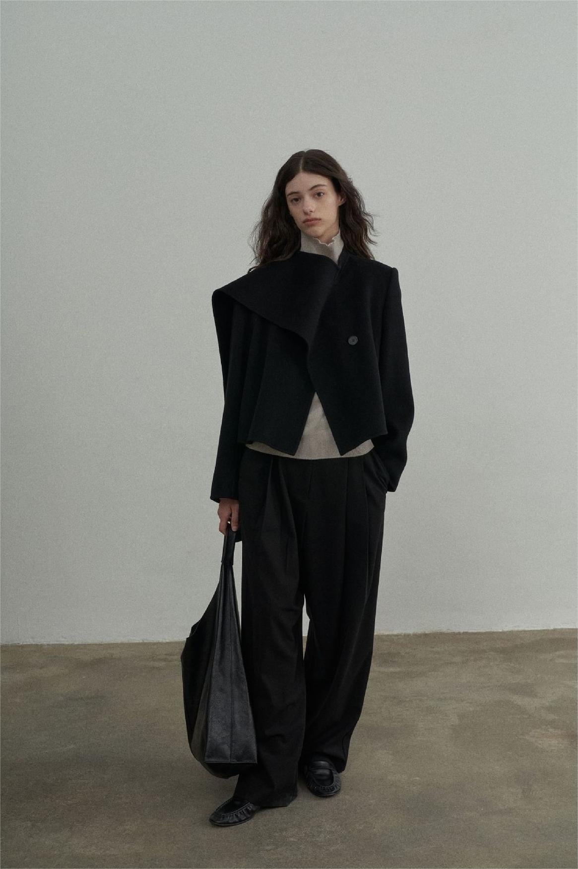 Handmade Lamb Wool Candice Overcoat