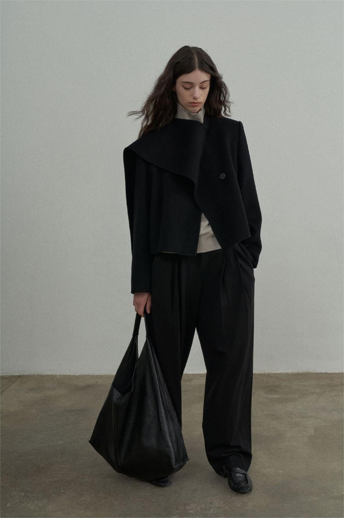 Handmade Lamb Wool Candice Overcoat