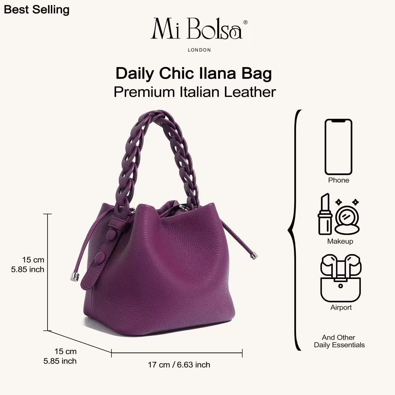 Ilana Top Handle - Pink