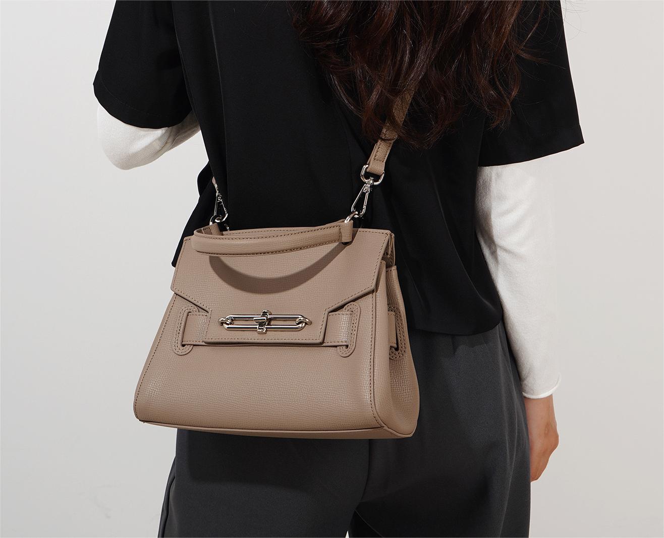 First Layer Cowhide Large Calypso Bag