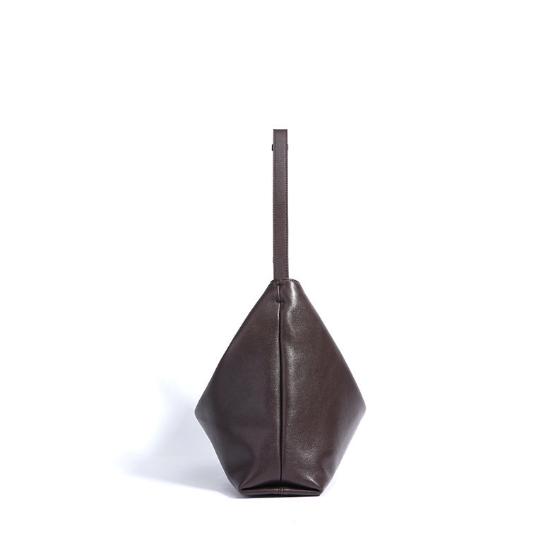 Soft Sheep Leather Shoulder - Mocha