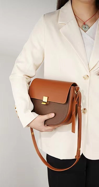 First Layer Cowhide Evie Shoulder/Crossbody Bag