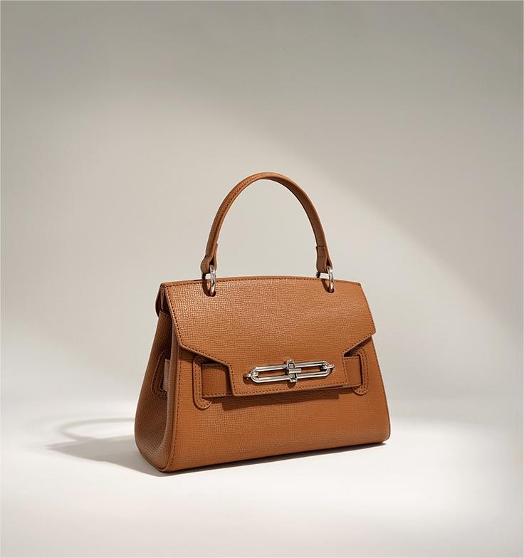First Layer Cowhide Large Calypso Bag