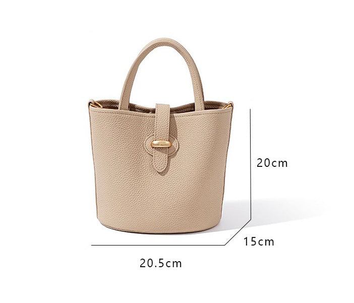 First Layer Cowhide Carlota Shoulder/Tote Bag