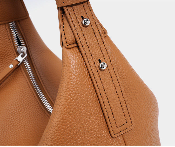 Halfmoon Tote/Shoulder - Grey