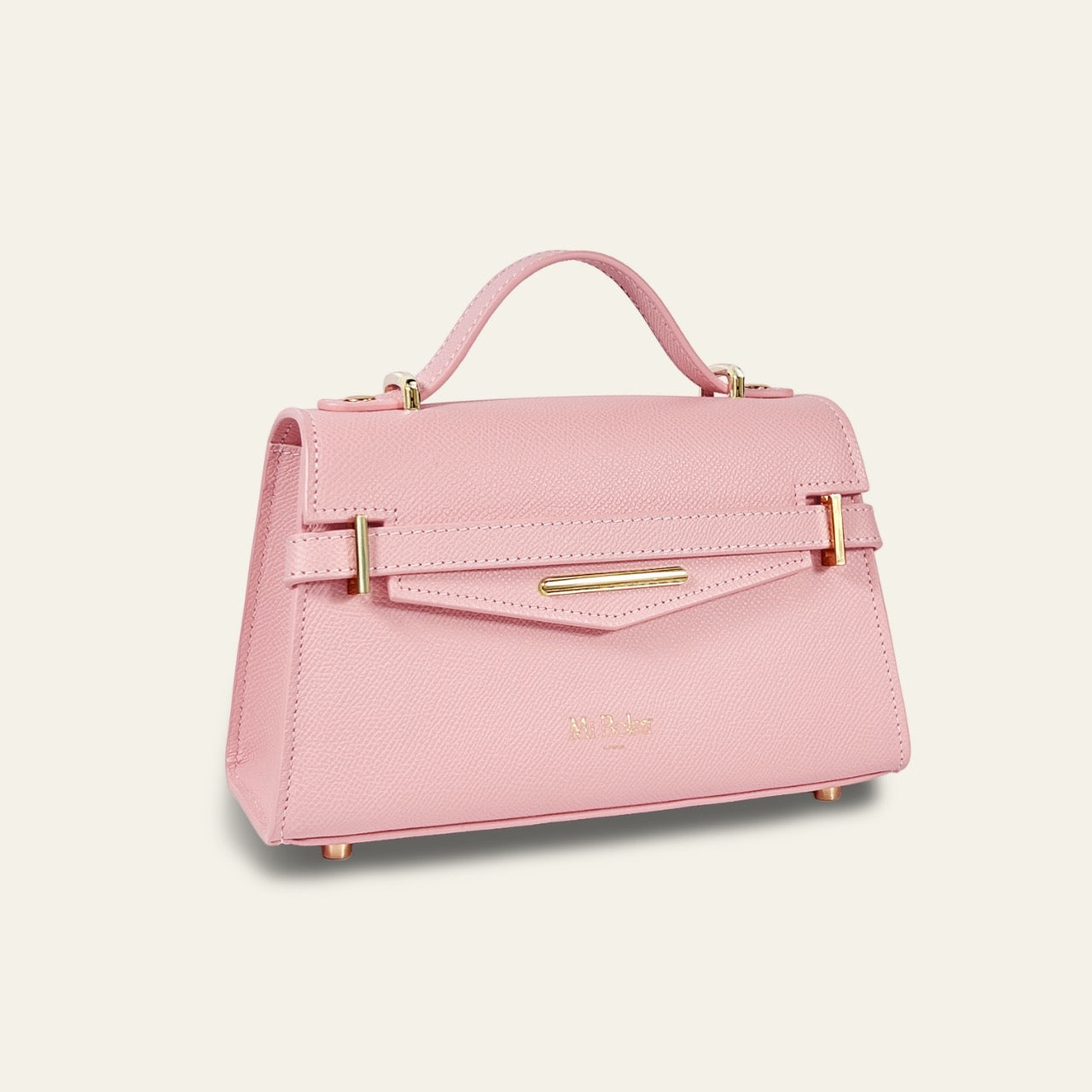 "Mi" Top Handle -Passion Orange