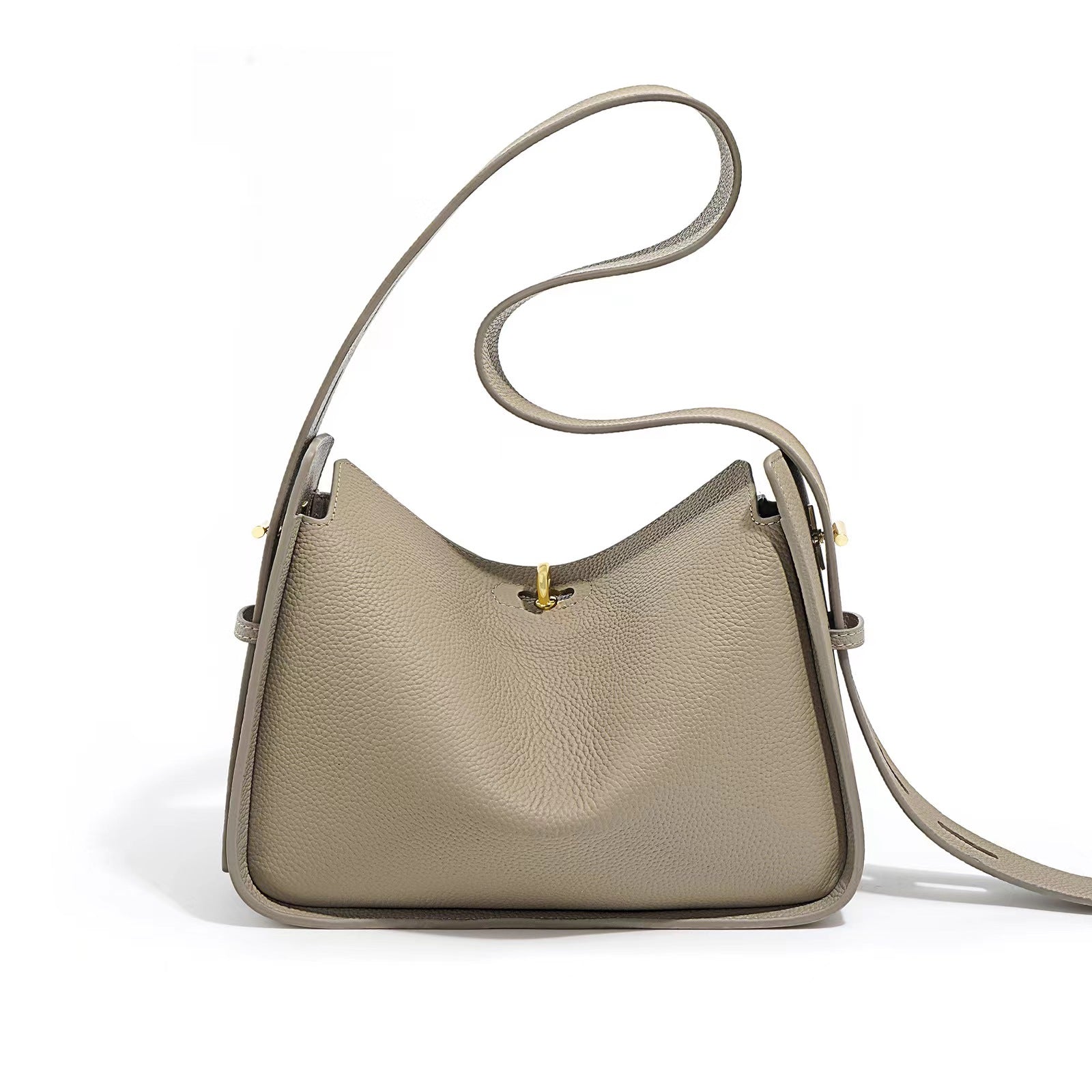 First Layer Cowhide Mabel Shoulder Bag