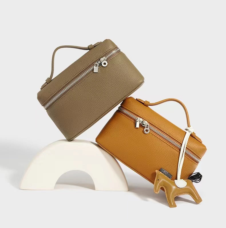 First Layer Cowhide Doris Tote Bag