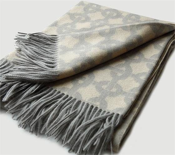 100% Lamb Wool Coral Blanket