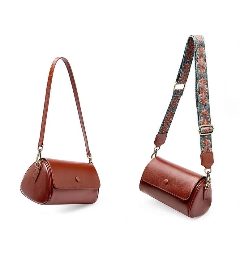 First Layer Cowhide Sigrid Shoulder Bag