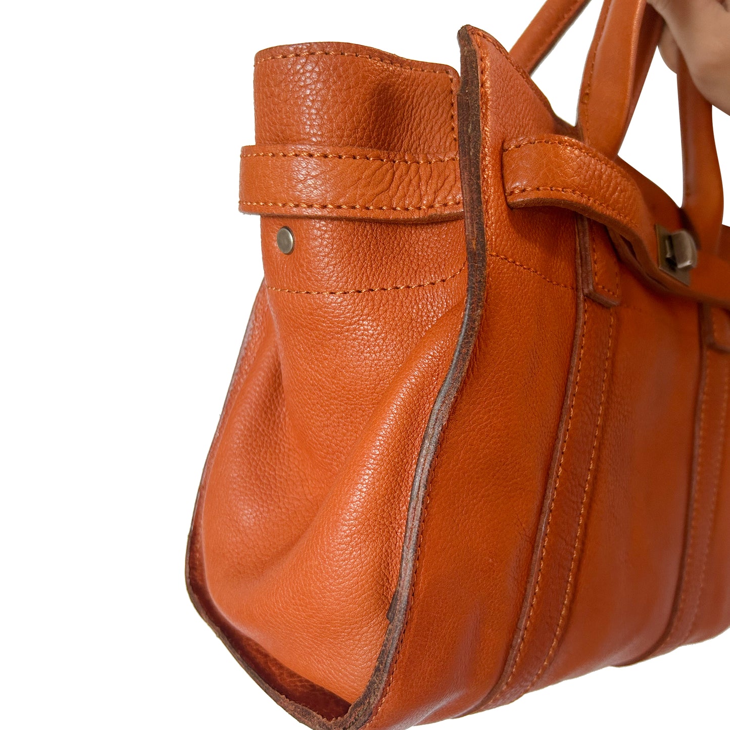 Genuine Vegetable Tanned Leather Paula Tote/Shoulder Bag