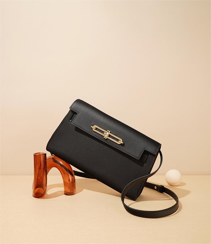 First Layer Cowhide Calypso Shoulder/Crossbody Bag