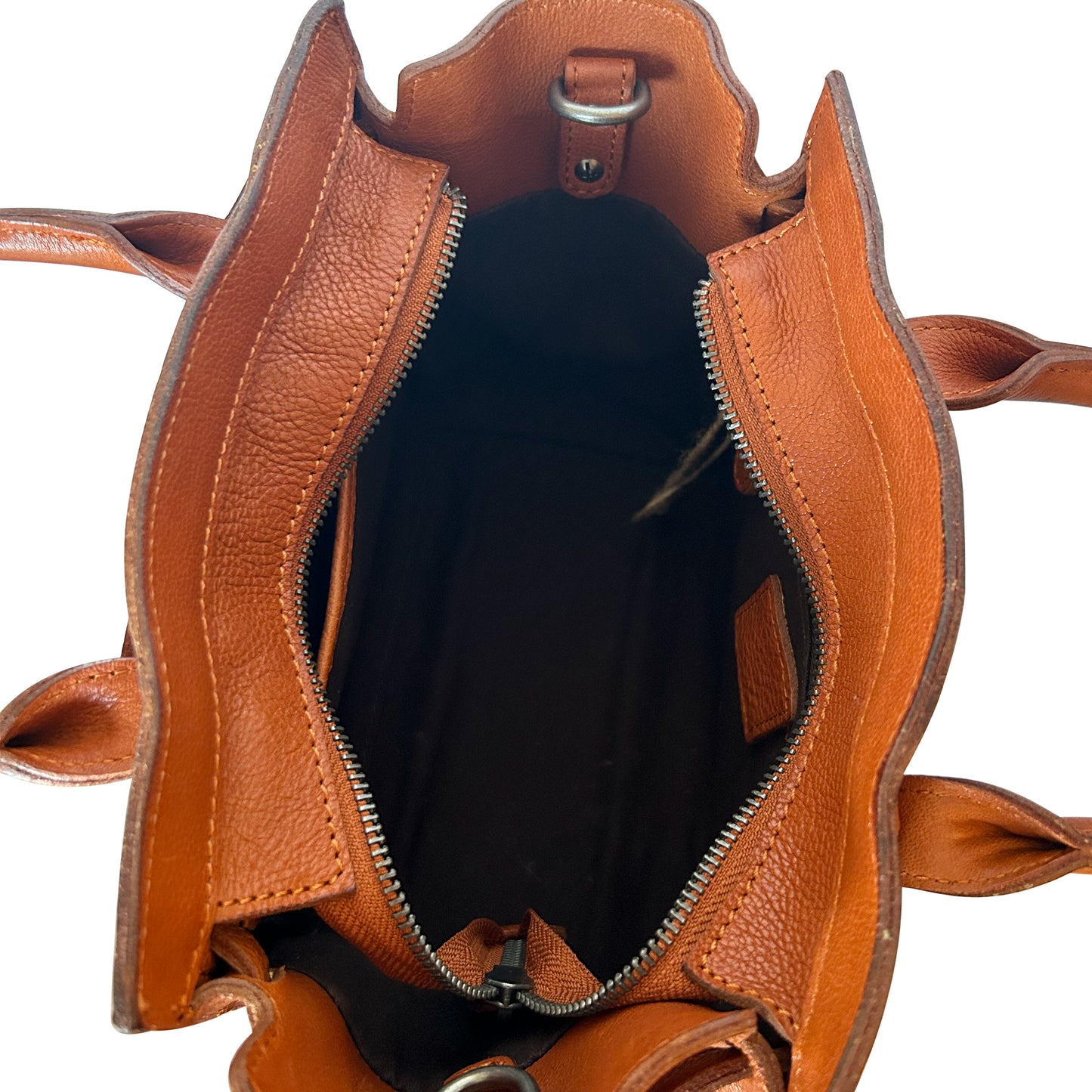 Genuine Vegetable Tanned Leather Paula Tote/Shoulder Bag