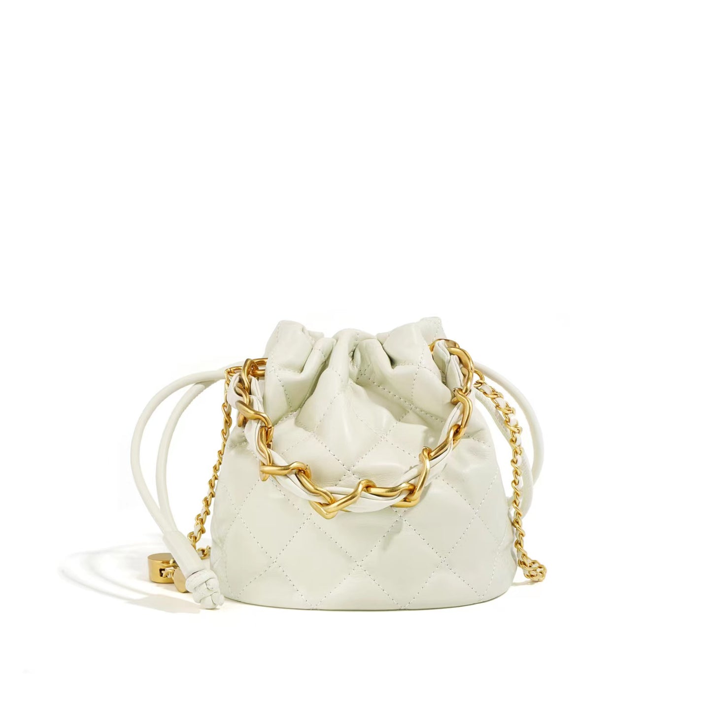 First Layer Cowhide Bertha Shoulder/Tote Bag