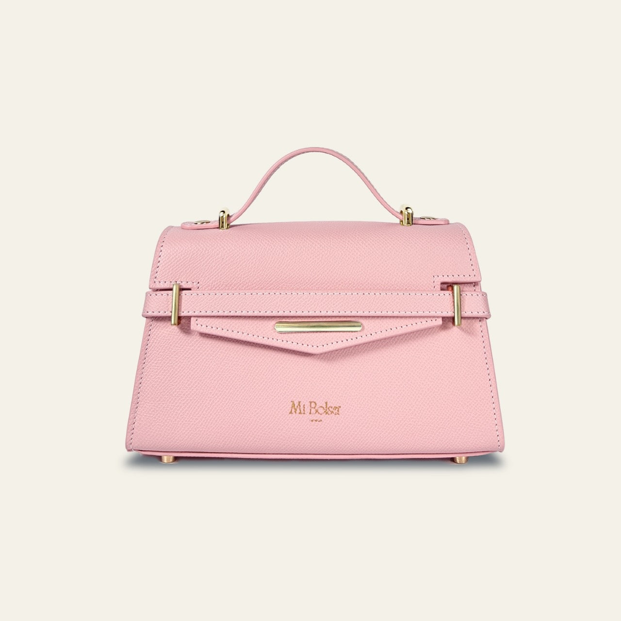 "Mi" Top Handle -Macaron Blue