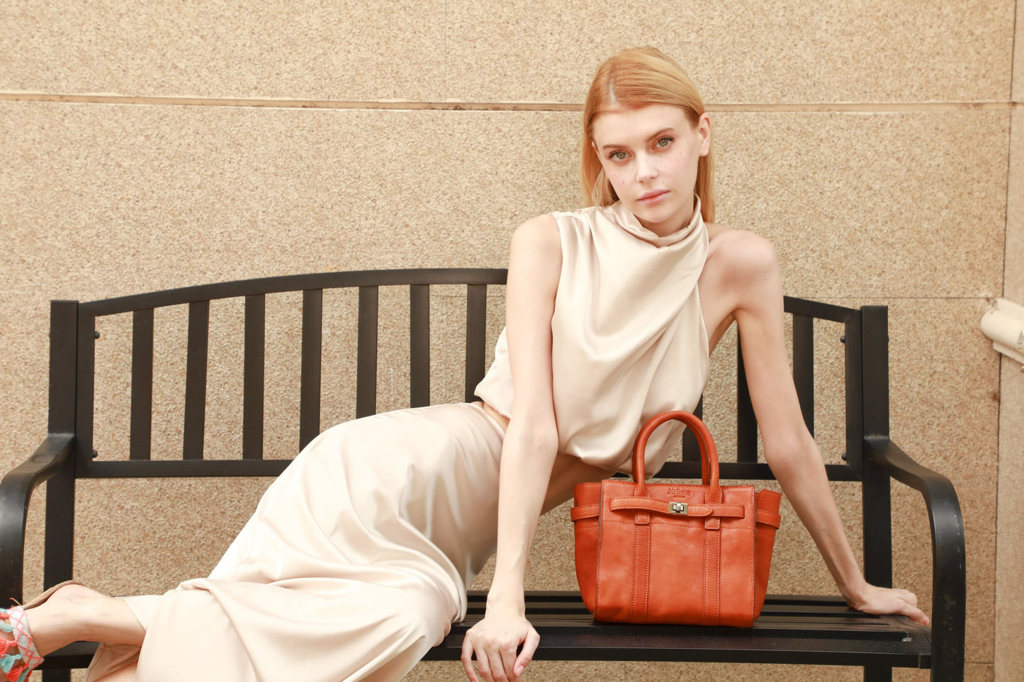Genuine Vegetable Tanned Leather Paula Tote/Shoulder Bag