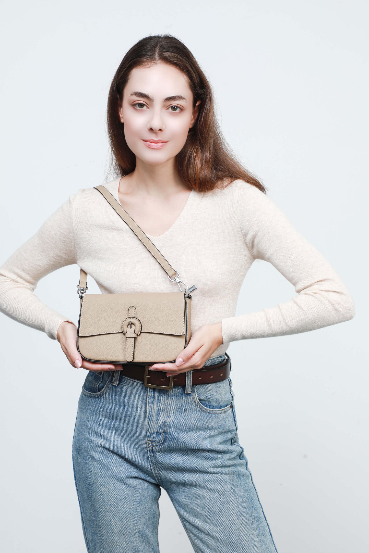 First Layer Cowhide Hedy Bag