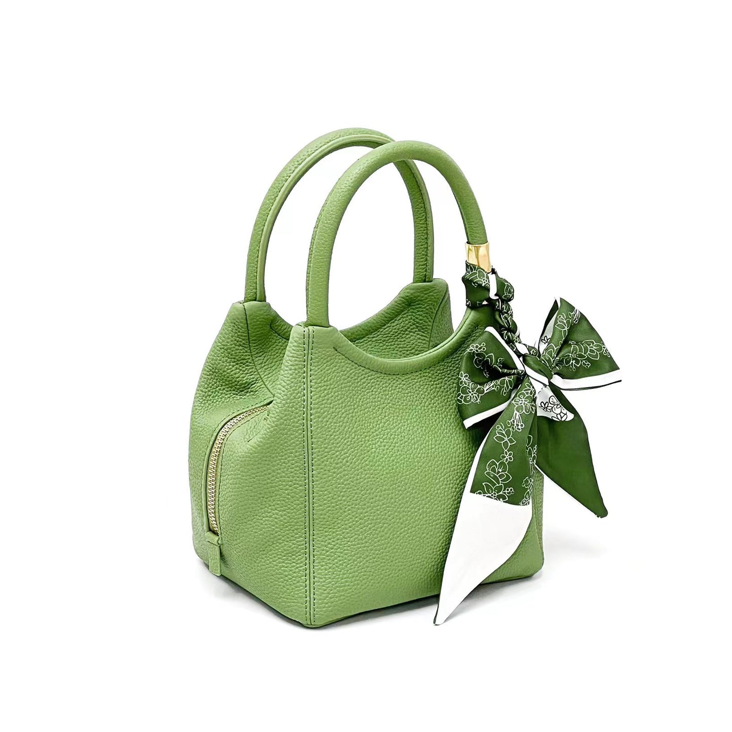 First Layer Cowhide Capri Shoulder/Tote Bag