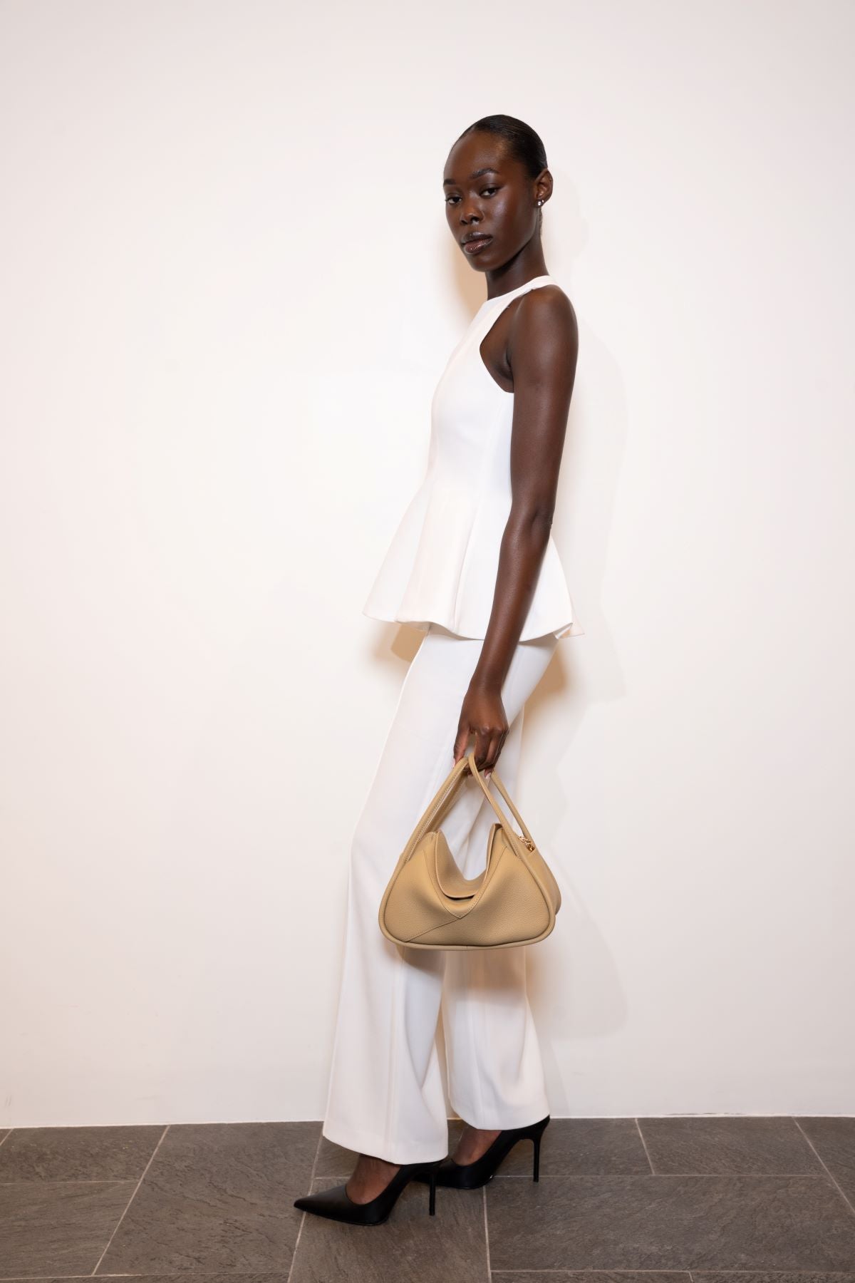 Carnaby Shoulder - Creamy White