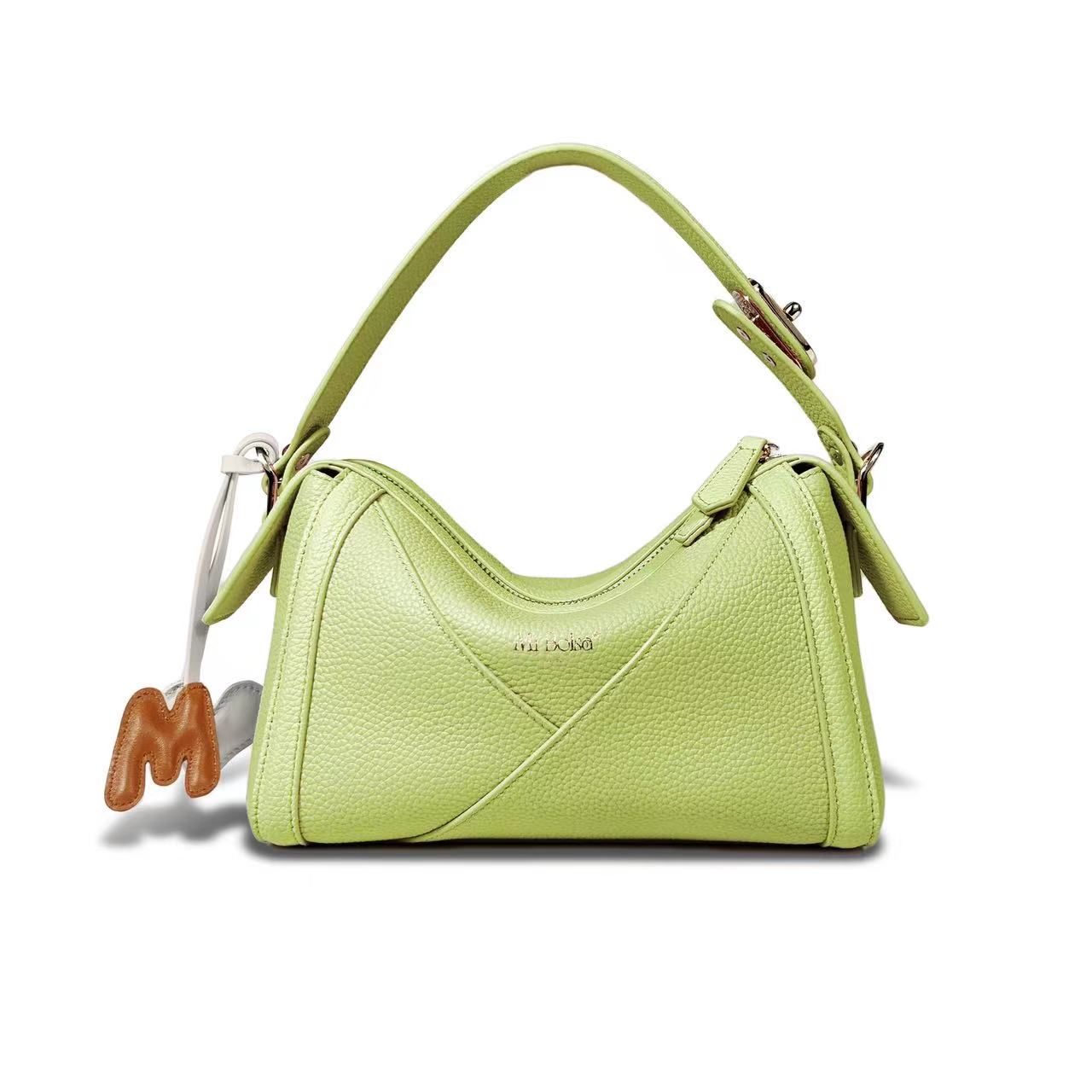 Carnaby Top Handle - Apple Green