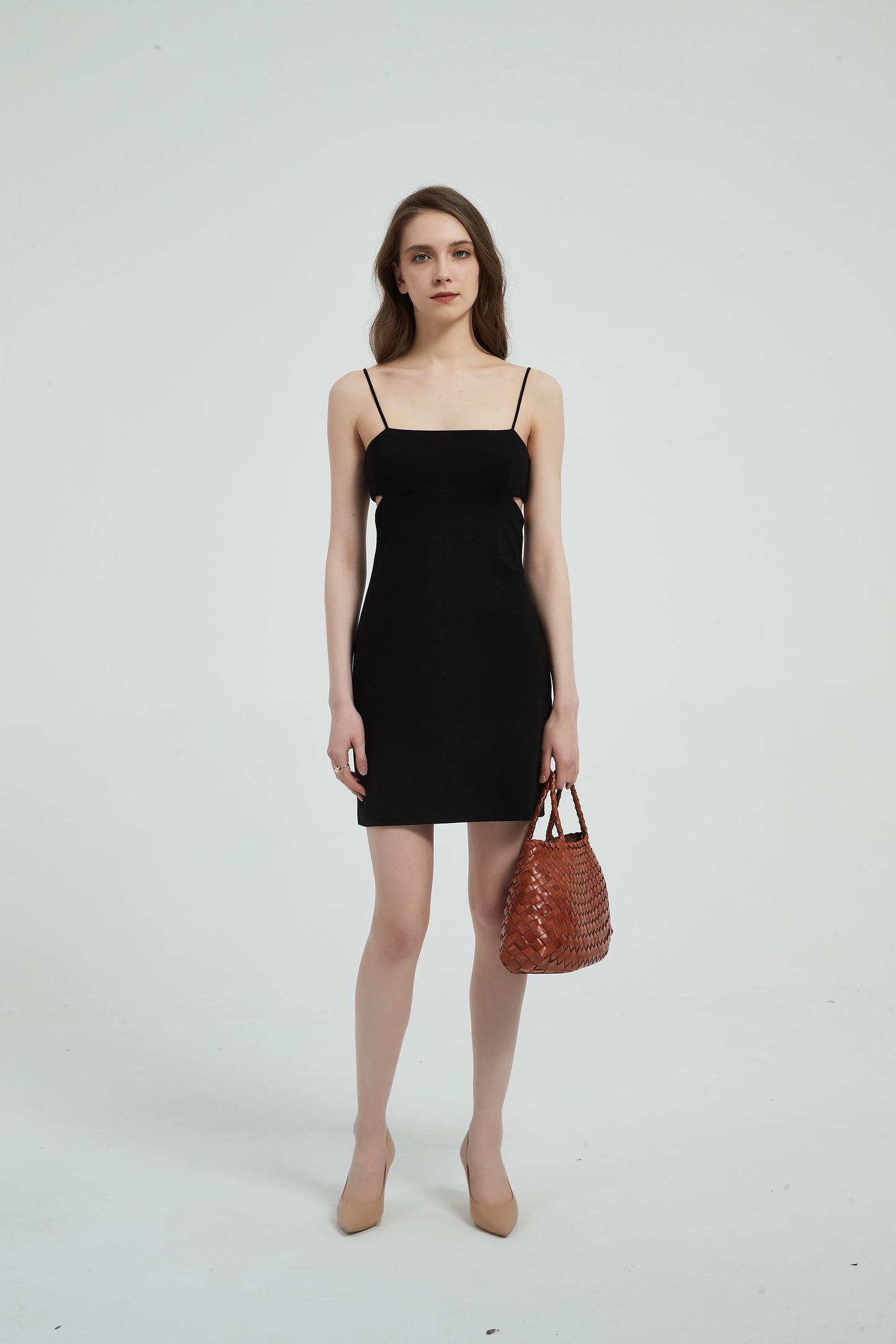First Layer Cowhide Summer Woven Tote Bag