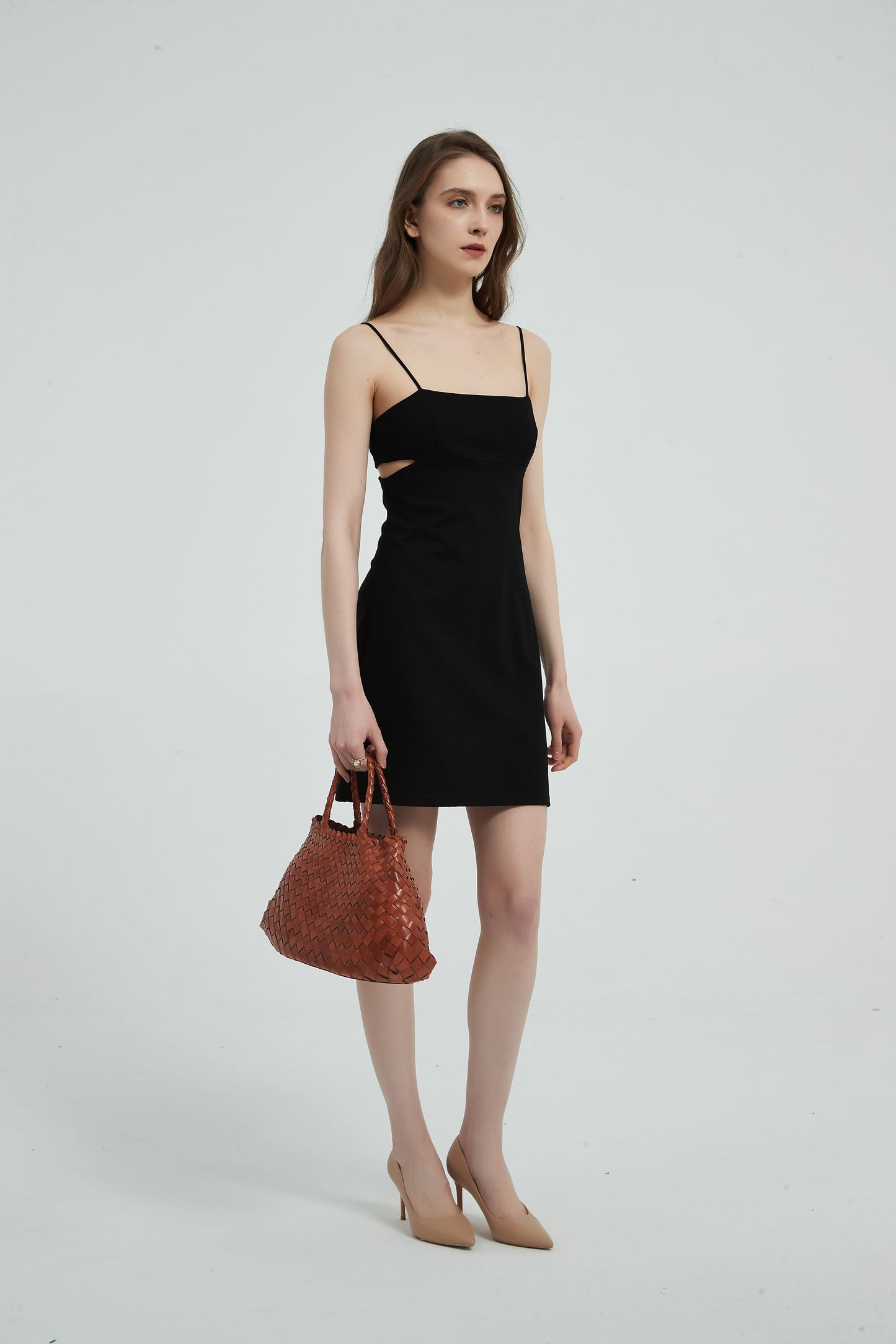 First Layer Cowhide Summer Woven Tote Bag