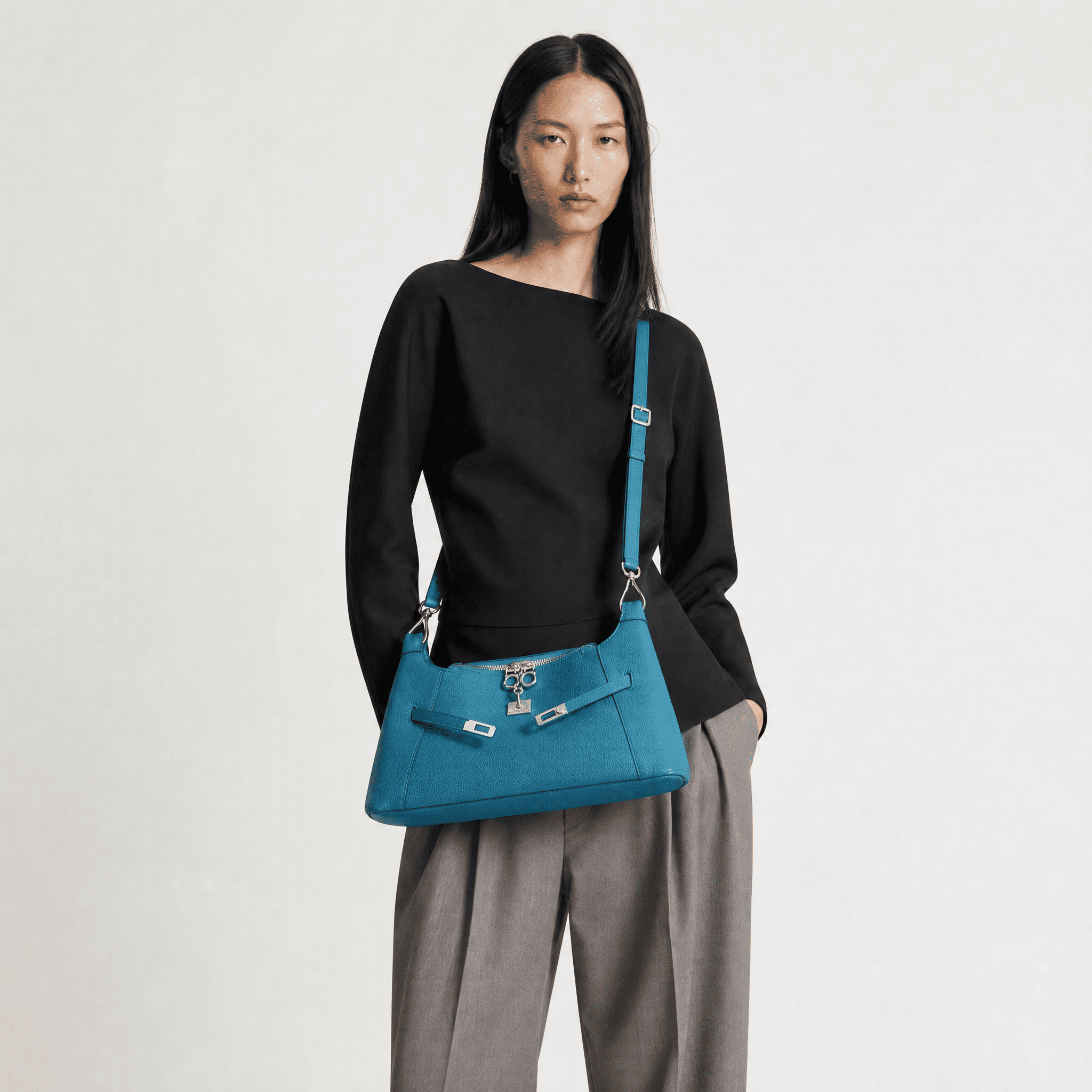 Grace Shoulder - Dark Grey