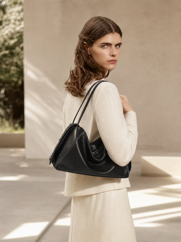 Seoul Shoulder Bag-Creamy White